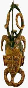 African male Guro mask