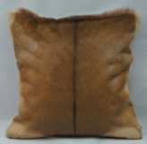 African Impala hide cushion