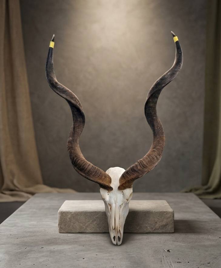 African Kudu skull  horns