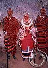 Maasai family