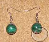 African Stone Ear rings