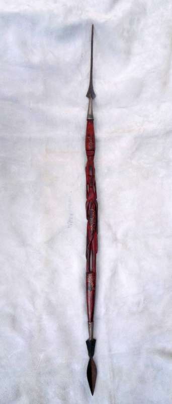 African Zulu Masai spear