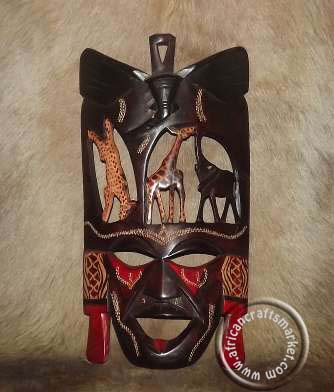 Maasai mask Maasai mask