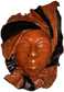 African masks - Leather