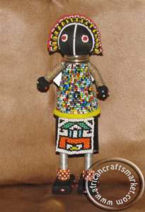 African Ndebele maiden doll