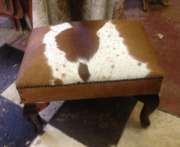 Nguni cow hide foot stool