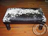 Nguni cow hide foot stool