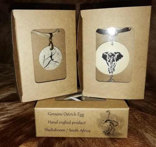 Ostrich egg shell Jewlery