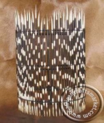 Porcupine Quill lamp shade