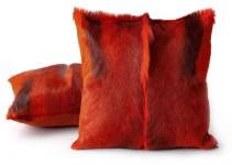 African game skin cushions