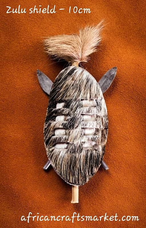Small Zulu shield - 10cm Small Zulu shield - 10cm