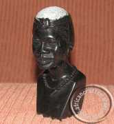 African stone Shona bust - Female
