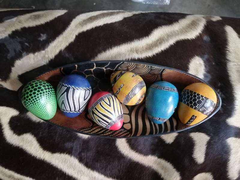 Soapstone eggs