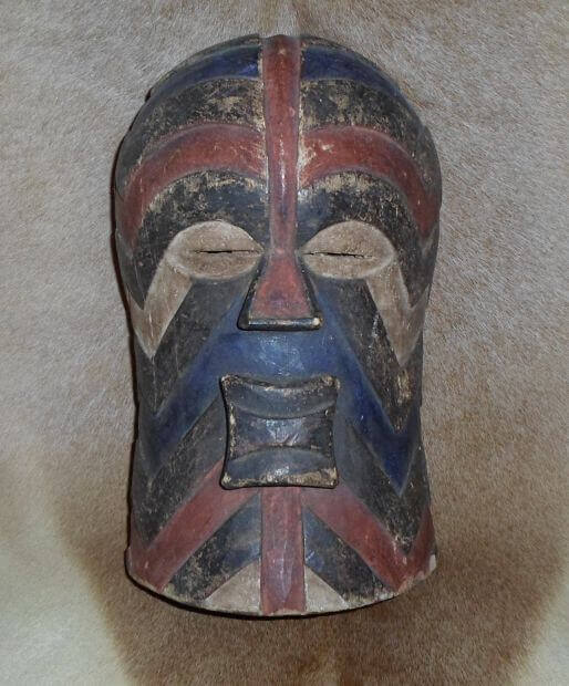African Zaire Songye Mask