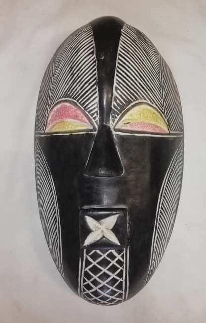African Zaire Songye Mask