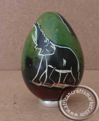 African stone egg - Elephant