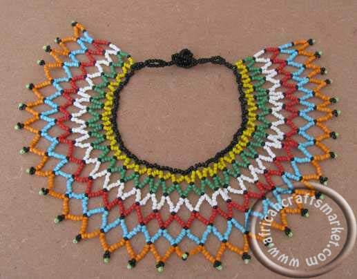 African Zulu necklace