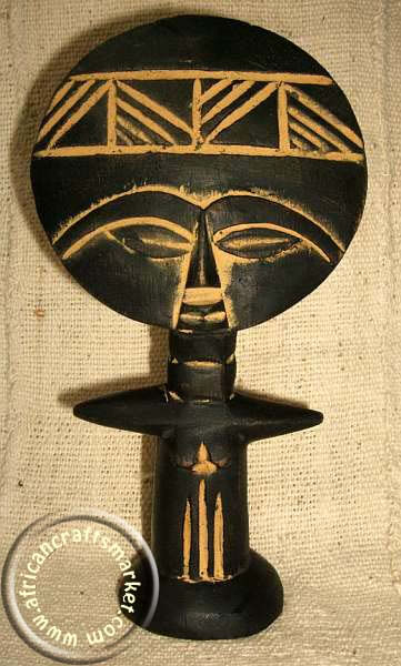 African Akuaba Ashanti fertility doll