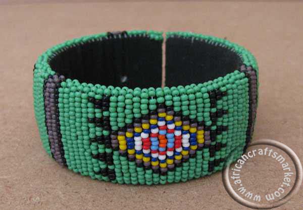 African Zulu beaded bracelet