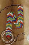 African beaded belt Zulu beaded belt