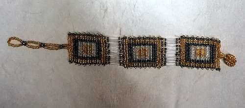 African beaded wrist band Zulu beaded wrist band