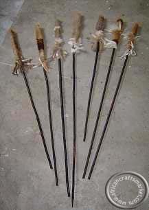 Zulu shield center shaft