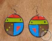 African Handcrafted Zulu Ear Rings