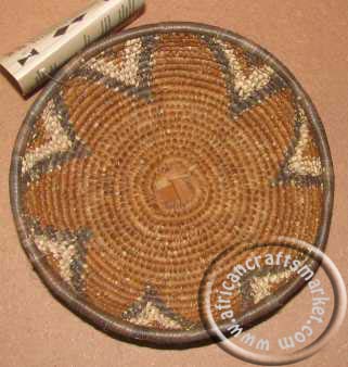Zulu grass basket bowls Zulu grass basket bowls