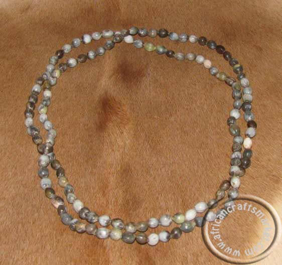 Natural Zulu seed necklace