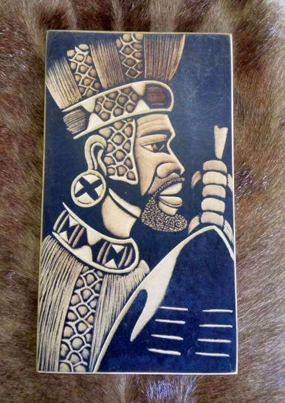 African Zulu warrior picture
