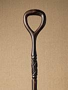 African Ebony wood walking stick African Ebony wood walking stick