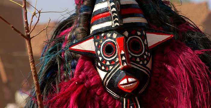African face mask