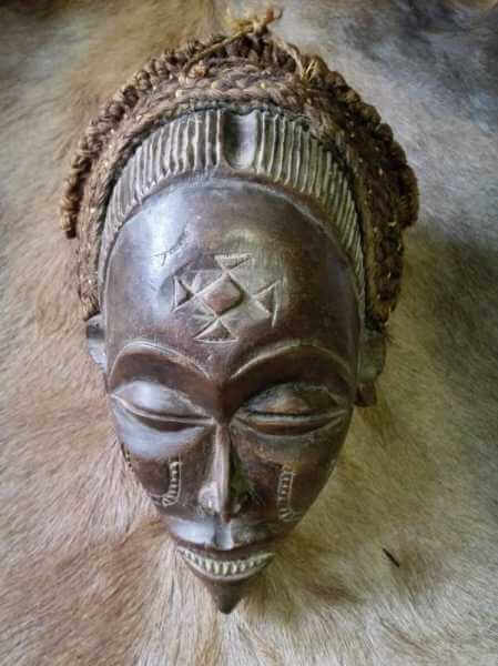 Female Chokwe mask African female Chokwe mask