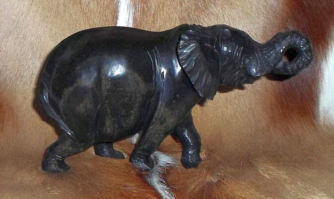 African stone elephant