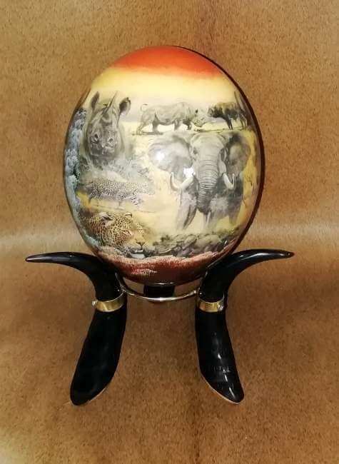 African ostrich egg