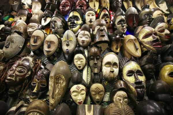 African masks