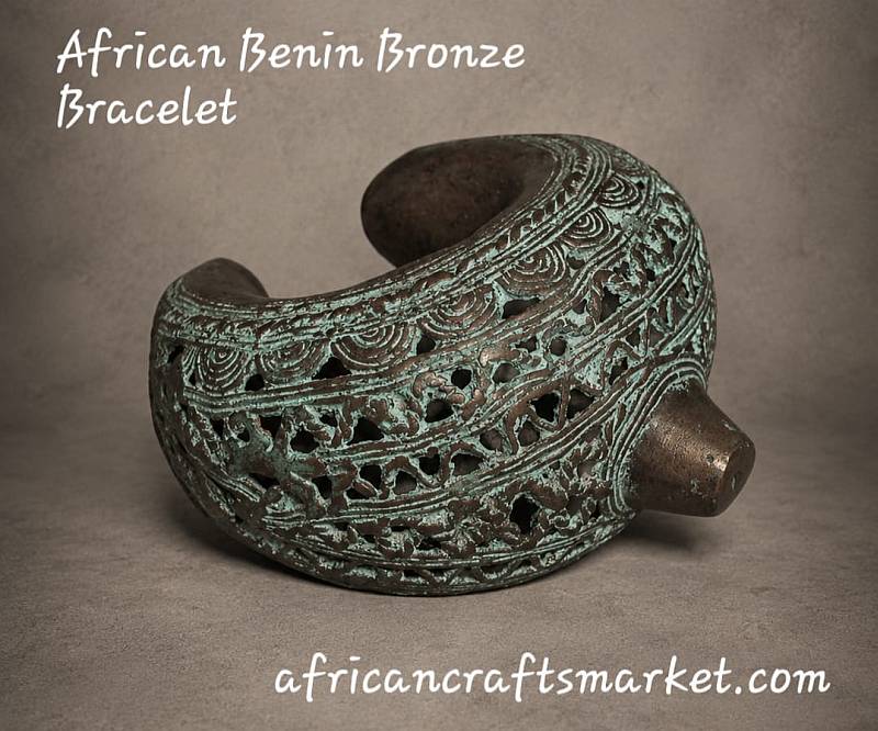 Benin bronze - bracelet