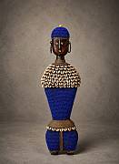 African Beaded Namji Doll