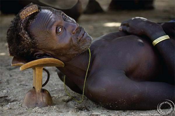 African headrest