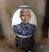 Nelson Mandela ostrich egg