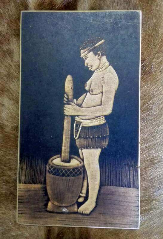 African Zulu working woman