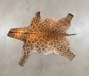 remium Tanned Giraffe Game Skin Quality Smooth hair-on coat and heavy-duty, supple leather backing of a professionally tanned giraffe hide