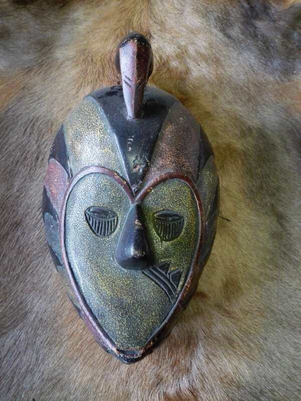 Punu masks from Gabon African Punu mask