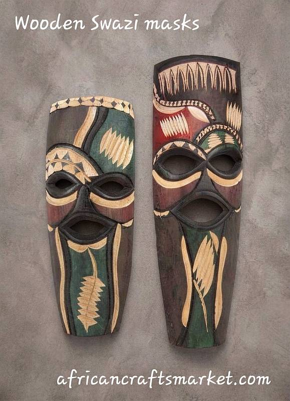 Swazi masks