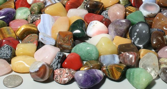 African tumble stones African gemstones