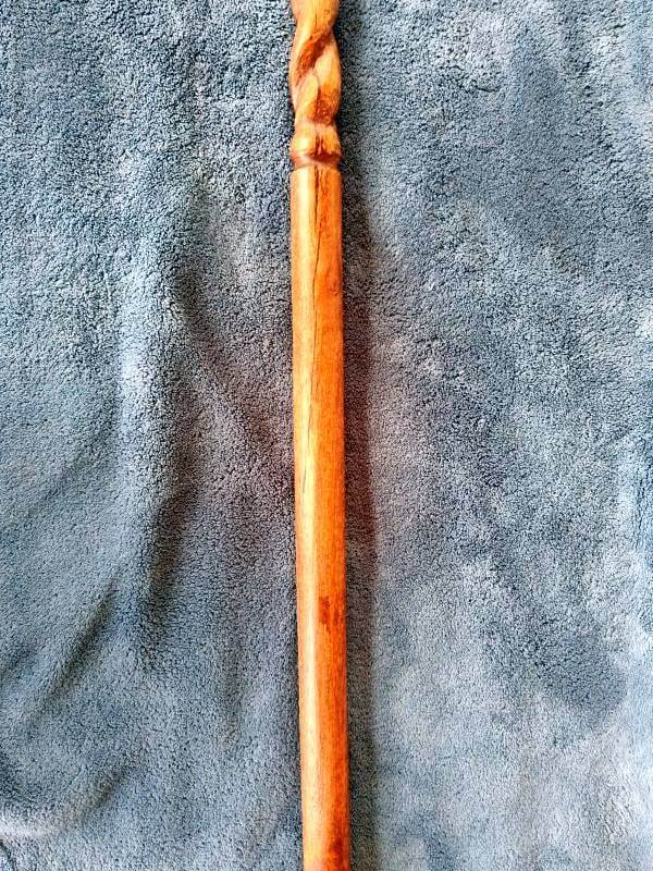 warthog tusk handle walking stick