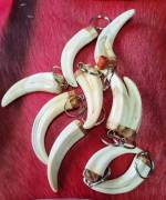 warthog tusk keyrings