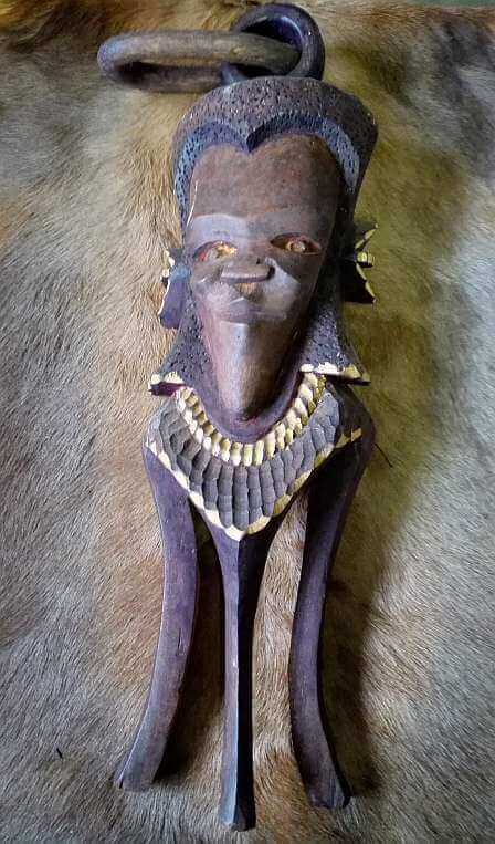 Zulu mask African Zulu-mask